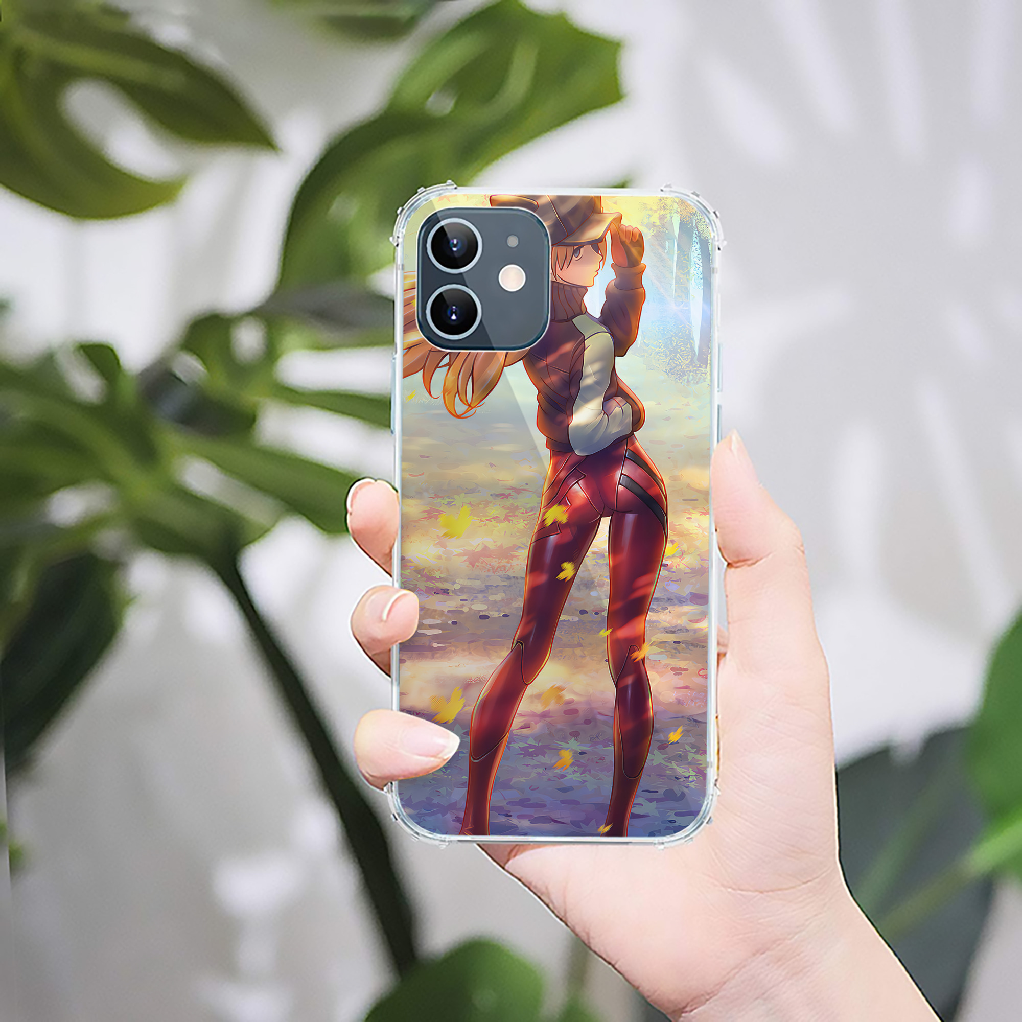 （画像用） EVA 新世紀エヴァンゲリオン 【iPhone 12シリーズ対応】透明スマホケース（クリアソフトケース）